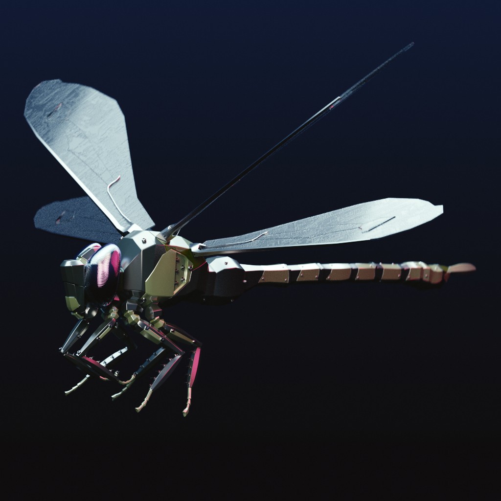 Mechanical Dragonfly preview image 1